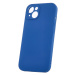 Silikónové puzdro na Apple iPhone 12 Mini Mag Invisible Pastel tmavo modré
