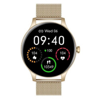 Garett Smartwatch Classy zlatá, oceľ