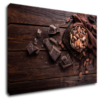 Impresi Obraz Zátišie s čokoládou - 90 x 60 cm