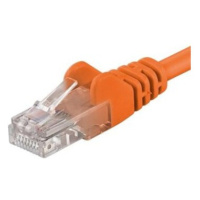 PremiumCord Patch kábel UTP RJ45-RJ45 level 5e 10m oranžový