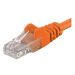 PremiumCord Patch kábel UTP RJ45-RJ45 level 5e 10m oranžový