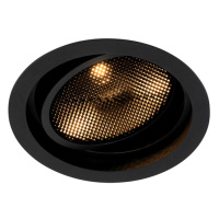 Moderné zapustené bodové čierne nastaviteľné - Coop 111 Honey