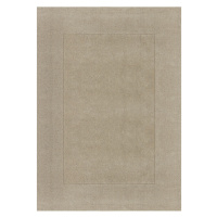 Kusový ručne tkaný koberec Tuscany Textured Wool Border Natural Rozmery kobercov: 120x170
