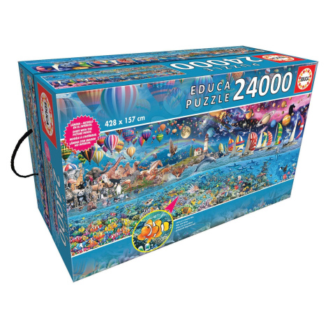 Educa Puzzle Život 24 000 dielov 13434 farebné