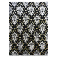 Kusový koberec Elite 23282 Black Gold Rozmery kobercov: 120x180