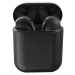 Bluetooth Stereo slúchadlá do uší, v5.0, TWS, nabíjací dok, iNPods 12, matné, čierne