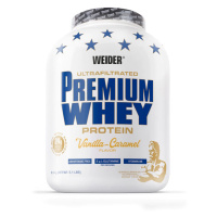 WEIDER Premium whey srvátkový proteín vanilka a karamel 2300 g