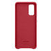 Kožené puzdro Samsung na Samsung Galaxy S20 G980 EF-VG980LR Leather Cover červené