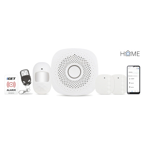 iGET HOME X1 - Inteligentní systém pro zabezpečení s Wi-Fi, set Solarix