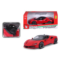 Bburago 1:24 Ferrari  TOP SF90 Stradale red