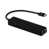 iTec USB-C 3.1 Slim 3-portový HUB + RJ-45