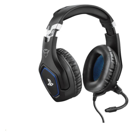 TRUST sluchátka GXT 488 Forze PS4 Gaming Headset - Sony Licensed - black