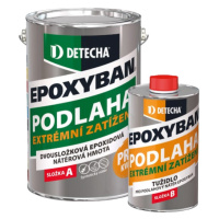 DETECHA Epoxyban - epoxidová dvojzložková farba na betón 5 kg ral 1023 - dopravná žltá