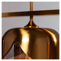 KARE Zlatý pohár Quattro - závesné svietidlo so štyrmi svetlami
