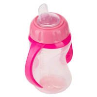 CANPOL BABIES Tréningový hrnček s úchytmi Cute Animals mačička 320 ml