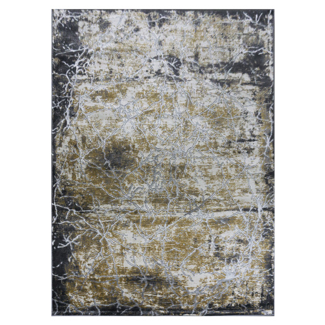 Kusový koberec Zara 9630 Yellow Grey Rozmery koberca: 80x150 Berfin