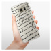 Silikónové puzdro iSaprio - Handwriting 01 - black - Samsung Galaxy S6 Edge