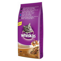 Mars WHISKAS Adult cat s tuniakom granule pre mačky 14kg