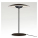 MARSET Ginger S LED stolová lampa Ø32cm wenge/biela