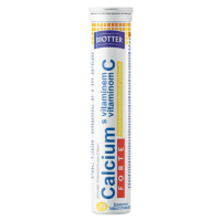 BIOTTER Calcium FORTE s vitamínom C citrón tablety 20 ks