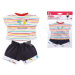 Oblečenie T-shirt & Shorts Little Artist Ma Corolle pre 36 cm bábiku od 4 rokov