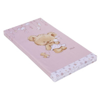 Detský matrac do postieľky scarlett grisi 60x120cm - ružový