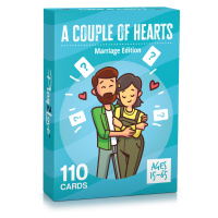 Spielehelden A Couple of Hearts Pre páry 110 láskyplných otázok pre manželské páry v anglickom j