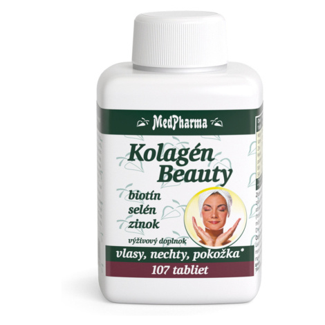 MEDPHARMA Kolagén Beauty biotín, selén, zinok 107 tabliet