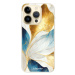 Odolné silikónové puzdro iSaprio - Blue Leaves - iPhone 14 Pro