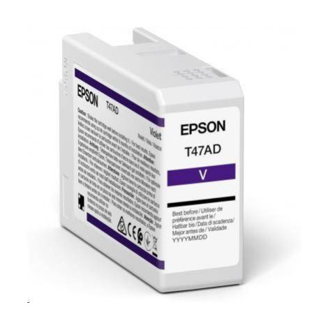 Atrament EPSON Singlepack Violet T47AD UltraChrome Pro 10 50 ml