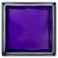 Luxfera Glassblocks violet 19x19x8 cm lesk 1908WVI