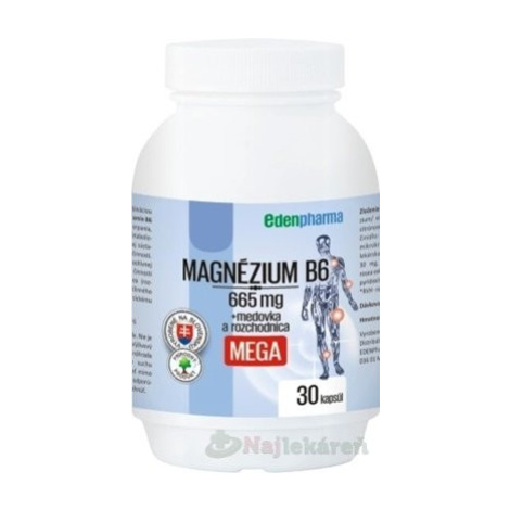 EdenPharma MAGNÉZIUM + Vitamín B6 30 tabliet