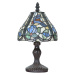 Stolová lampa 5LL-6181 v štýle Tiffany, Ø 18 cm