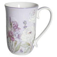 Home Elements Porcelánový hrnček 400 ml, Levanduľa