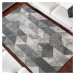 domtextilu.sk Sivý koberec s moderným vzorom 26829-151441