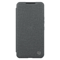Diárové puzdro na Samsung Galaxy S23+ 5G S916 Nillkin Qin Book Pro Cloth sivé