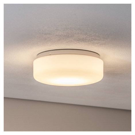 BEGA LED stropné svietidlo 50040P K3 Sensor, Ø 25 cm biely plast