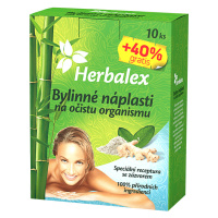 HERBALEX Bylinné náplasti na očistu organizmu 14 ks