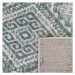 domtextilu.sk Škandinávsky koberec so vzormi mätovo zelenej farby 70562-247164