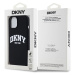 DKNY Liquid Silicone Arch Logo MagSafe Apple iPhone 11 DKHMN61SNYACH Black