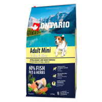 ONTARIO DOG ADULT MINI 7 FISH AND RICE (6,5KG)