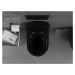 MEXEN - Lena Závesná WC misa vrátane sedátka s slow-slim, Duroplastu, čierna 30224070