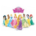 Smoby hlboký kočík Pastel Princezné Disney pre 42 cm bábiku ružový 254102