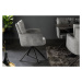 LuxD 23788 Dizajnová otočná stolička Maddison sivá