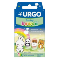 URGO Náplasti KAWAII vodeodolné detské náplasti, 2 veľkosti, 4 motívy, 16 ks