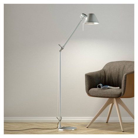 Artemide Tolomeo Lettura stojaca lampa, hliník