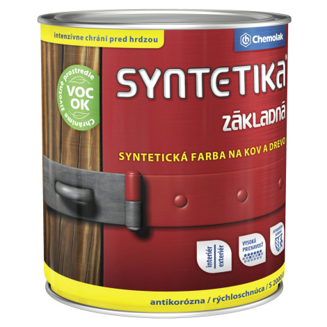 Chemolak Syntetika základná 0100, 2,5 l