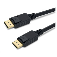 PREMIUMCORD DisplayPort 1.3/1.4 pripojovacie káble M/M, pozlátené konektory, 1.5m