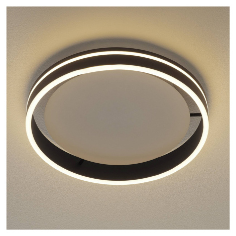 Paul Neuhaus Q-VITO LED stropné svietidlo 40 cm antracit Q-SMART-HOME