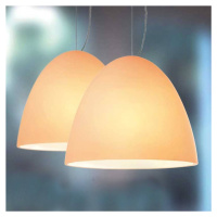 Casablanca Bell – závesná lampa piesok 30 cm 2-pl